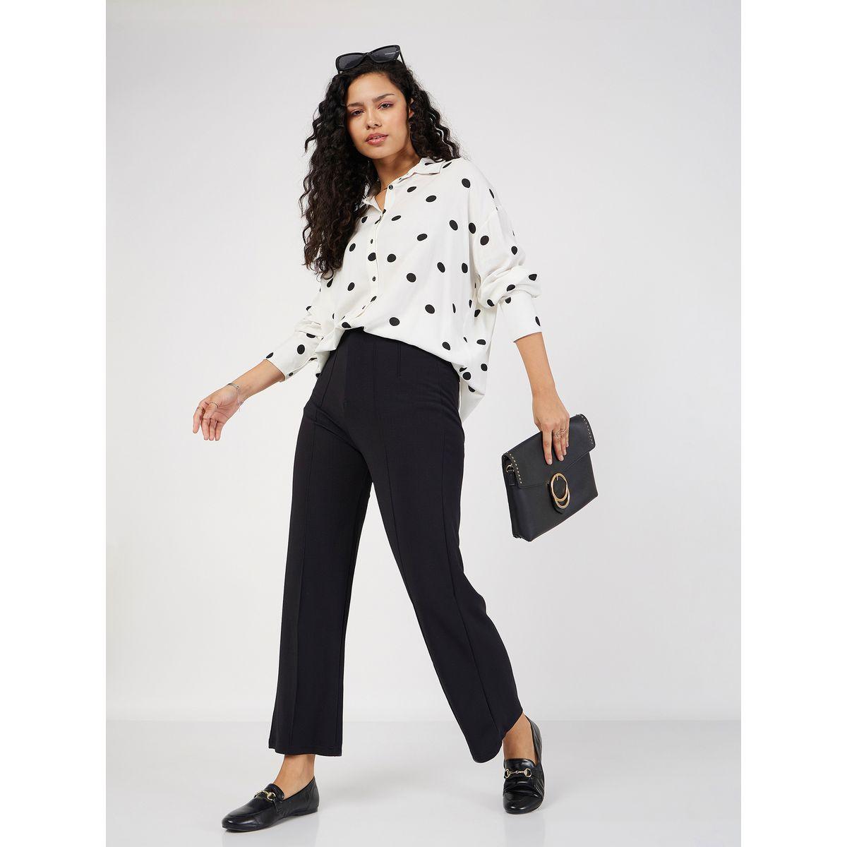 Sassafras X Styli Oversized All Over Polka Dot Print Shirt-women-clothing-shirtsandblouses-shirts-image-6
