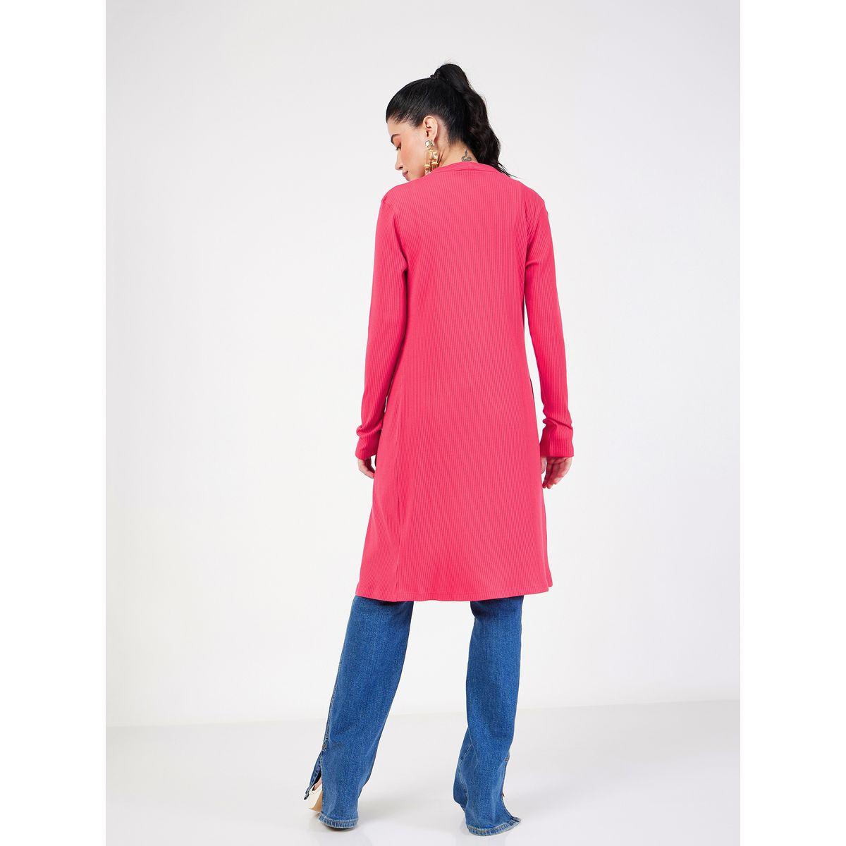 جاكيت بتفاصيل مضلعة واكمام طويلة ساسافراس × ستايلي-women-clothing-shirtsandblouses-shirts-image-4