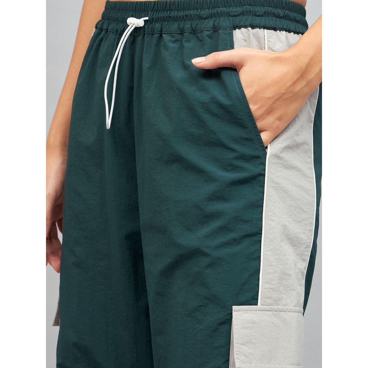 Sassafras X Styli Colorblock Cargo Parachute Pants-women-clothing-bottoms-trousers-image-4
