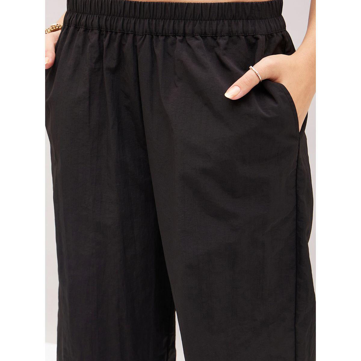 Seam Zipper Parachute Pants with Pockets-women-clothing-bottoms-trousers-image-4