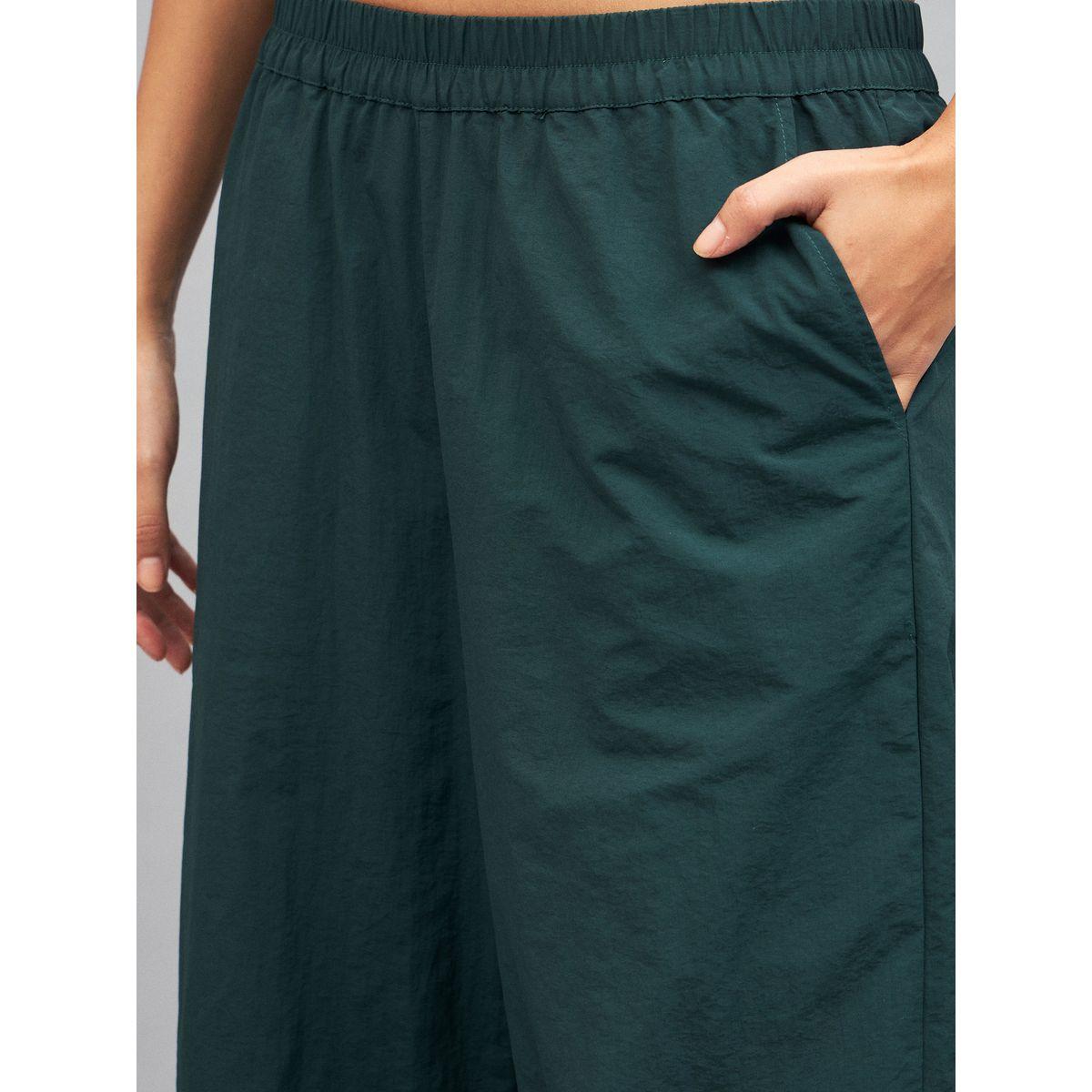 بنطال باراشوت بتفاصيل درزات وجيوب ساسافراس × ستايلي-women-clothing-bottoms-trousers-image-4