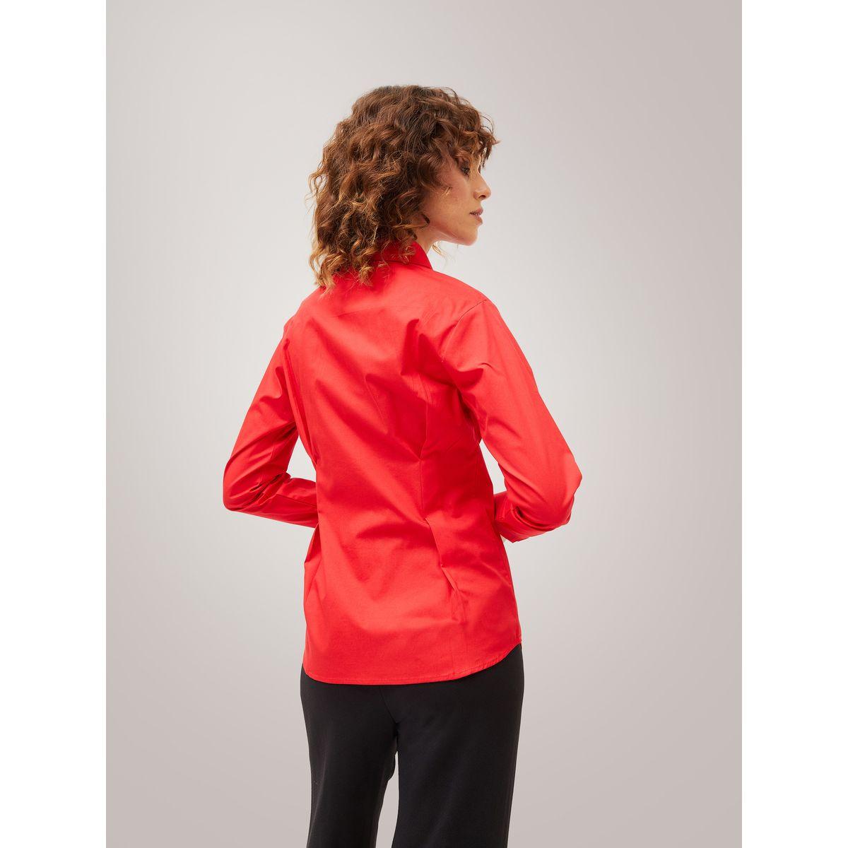 Sassafras X Styli Pleated Detail Push Button Closure Shirt-women-clothing-shirtsandblouses-shirts-image-5