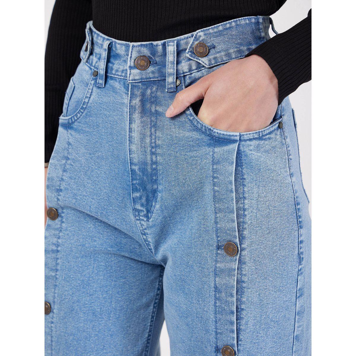 Button Detail Straight Fit Jeans with Pockets-women-clothing-bottoms-jeans-image-4