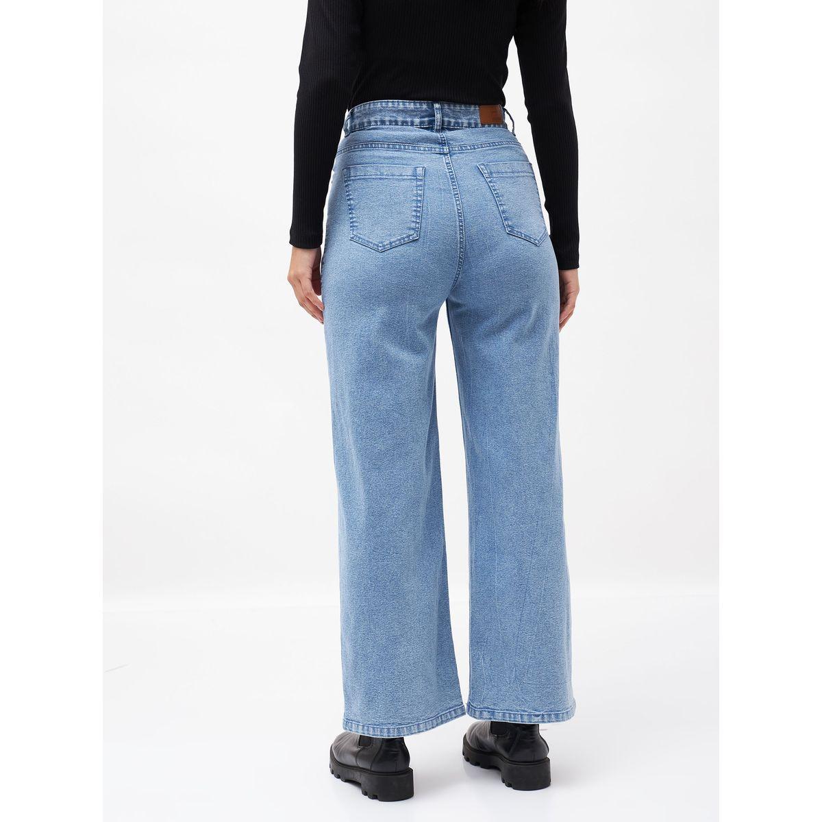 Button Detail Straight Fit Jeans with Pockets-women-clothing-bottoms-jeans-image-5