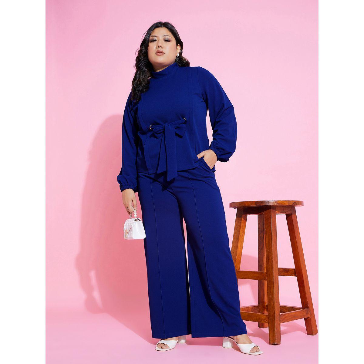 طقم منسق من ( بنطال + بلوزة ) ساسافراس × ستايلي-women-clothing-dresses-image-1