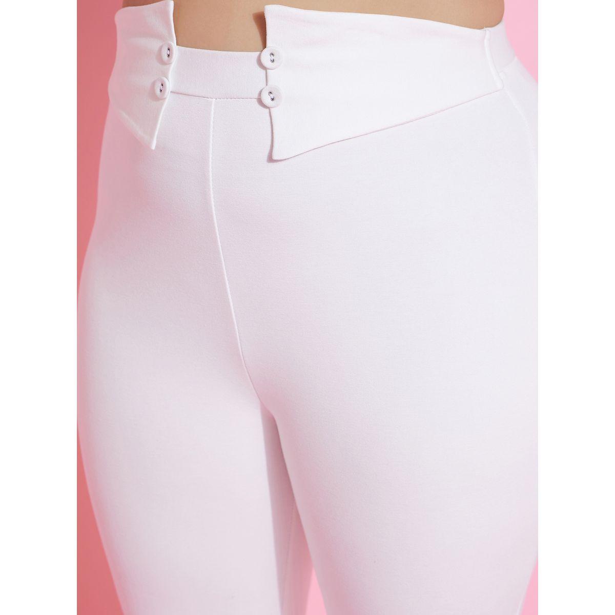 Sassafras X Styli Plus Front Button Detail Bell Bottom Trousers-women-clothing-bottoms-trousers-image-4