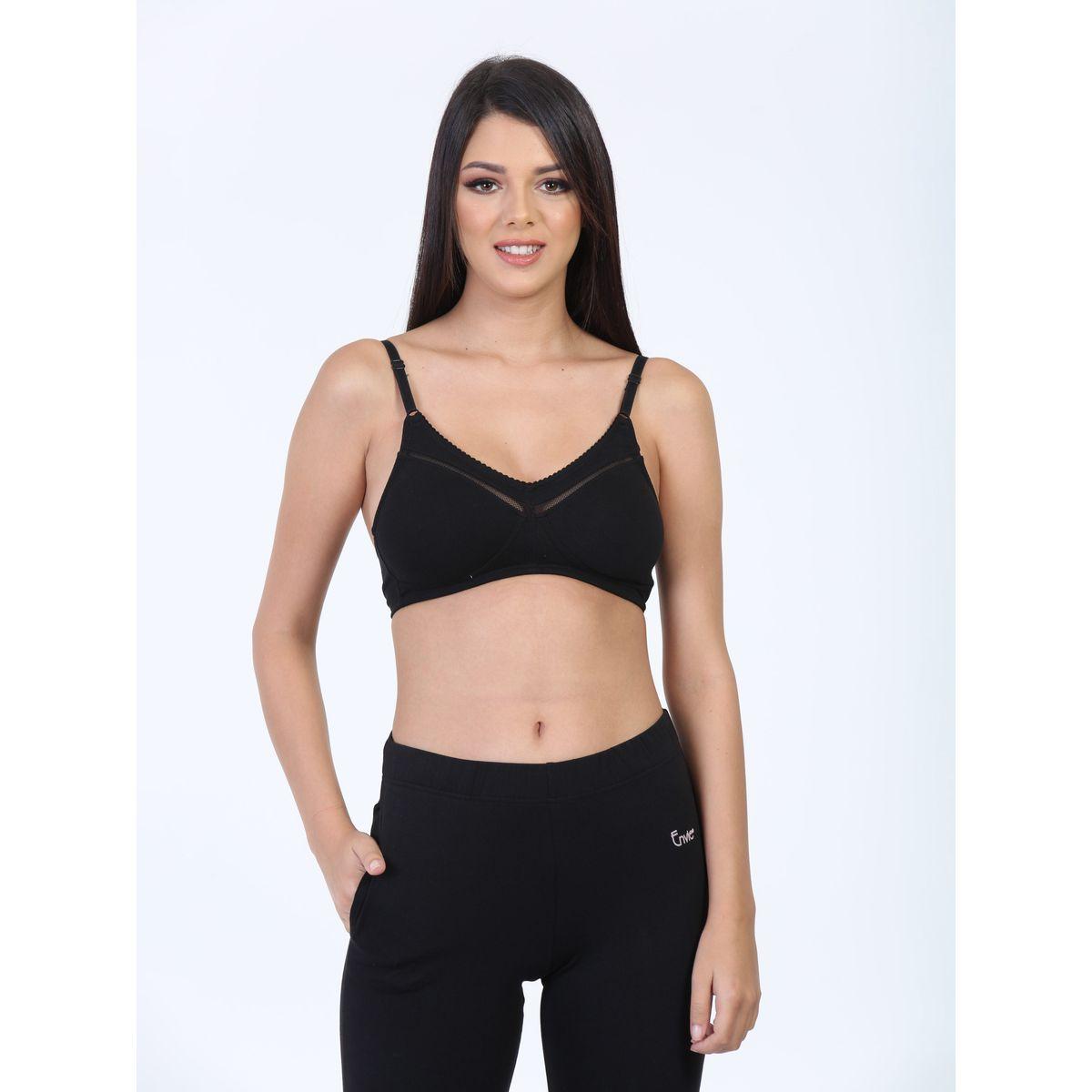 Envie X Styli Mesh Insert Padded Full Coverage T-shirt Bra-women-clothing-lingerie-bras-image-1
