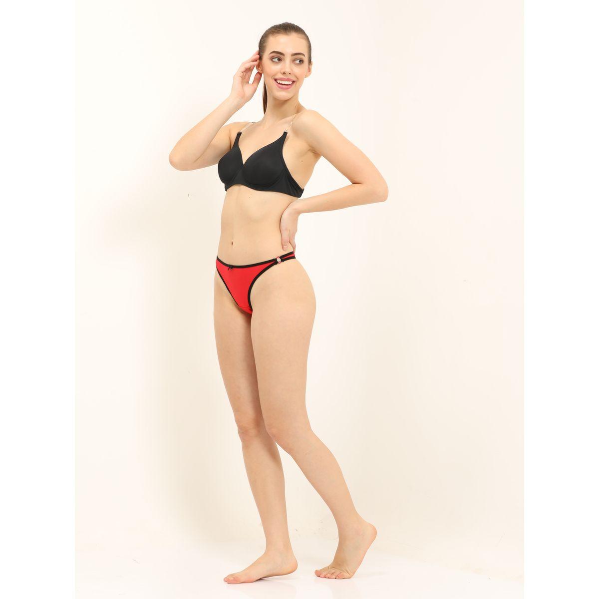 صدرية مبطنة بحمالات شفافة إنفي × ستايلي-women-clothing-lingerie-bras-image-8