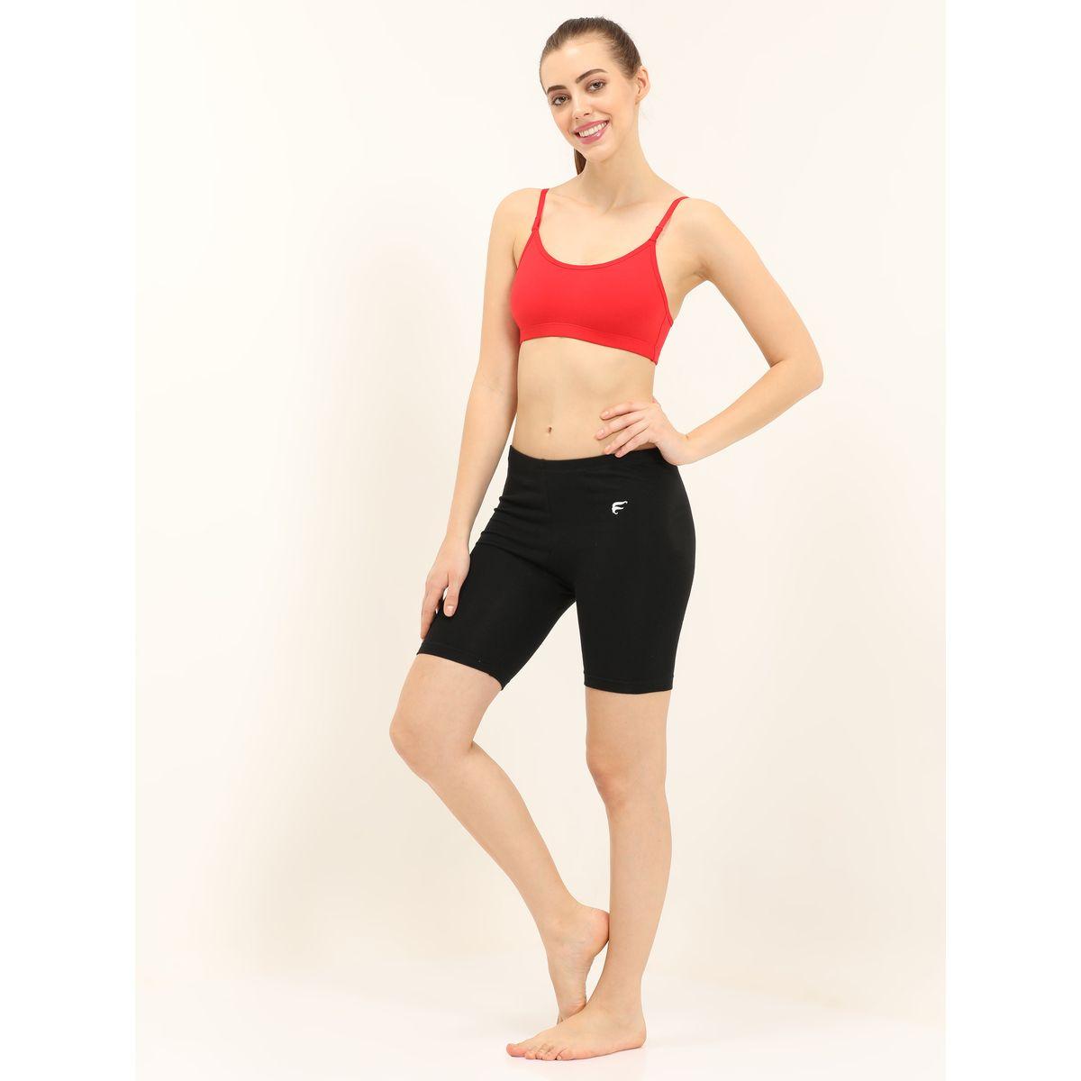 شورت رياضي مطبع بشعار الماركة إنفي × ستايلي-women-clothing-lingerie-panties-image-7
