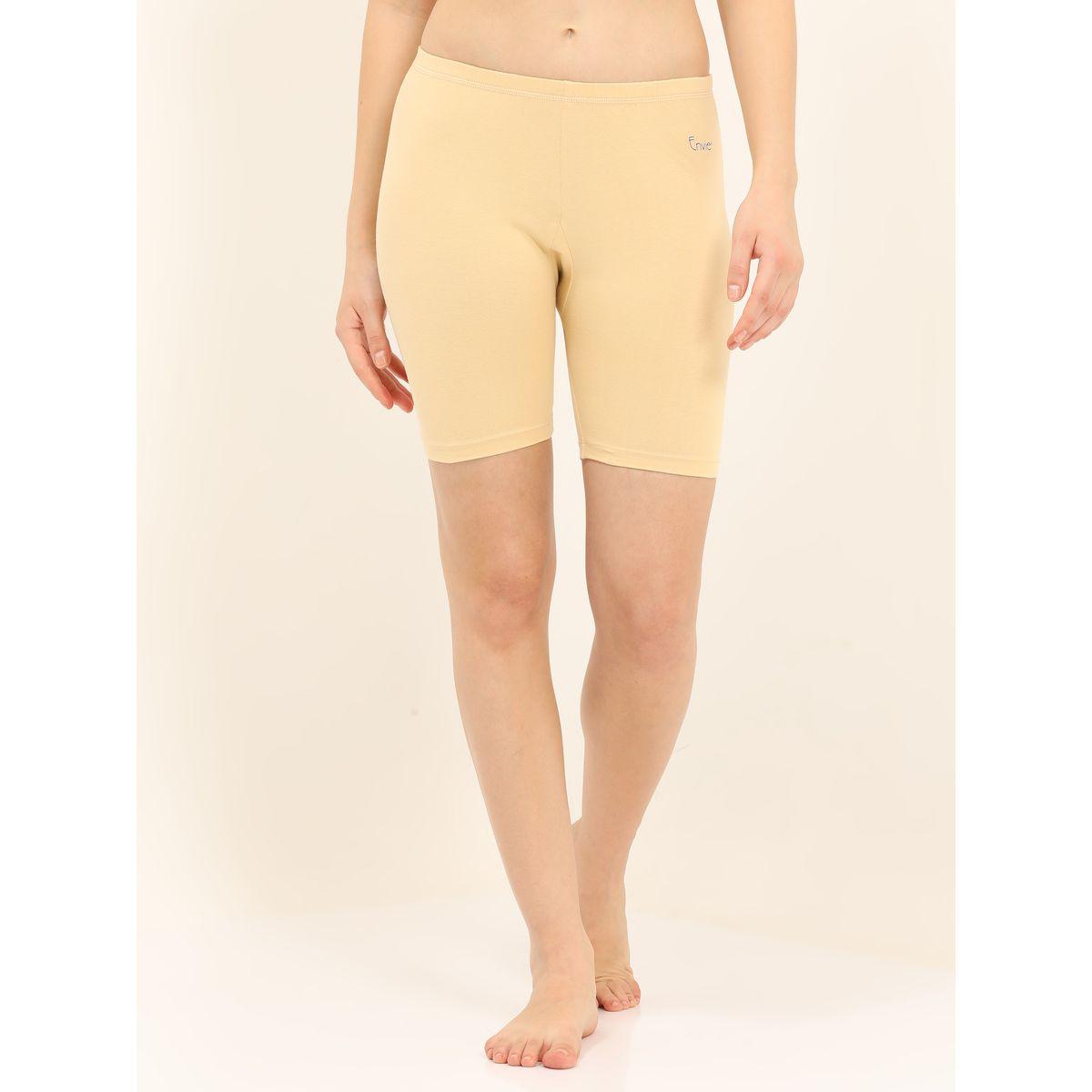 شورت رياضي مطبع بشعار الماركة إنفي × ستايلي-women-clothing-lingerie-panties-image-1