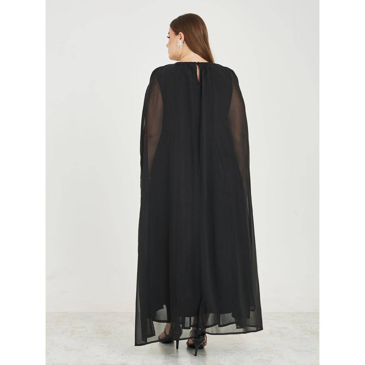 فستان كيب طويل بمقاس كبير وتفاصيل مُطرّزة-women-clothing-dresses-image-4