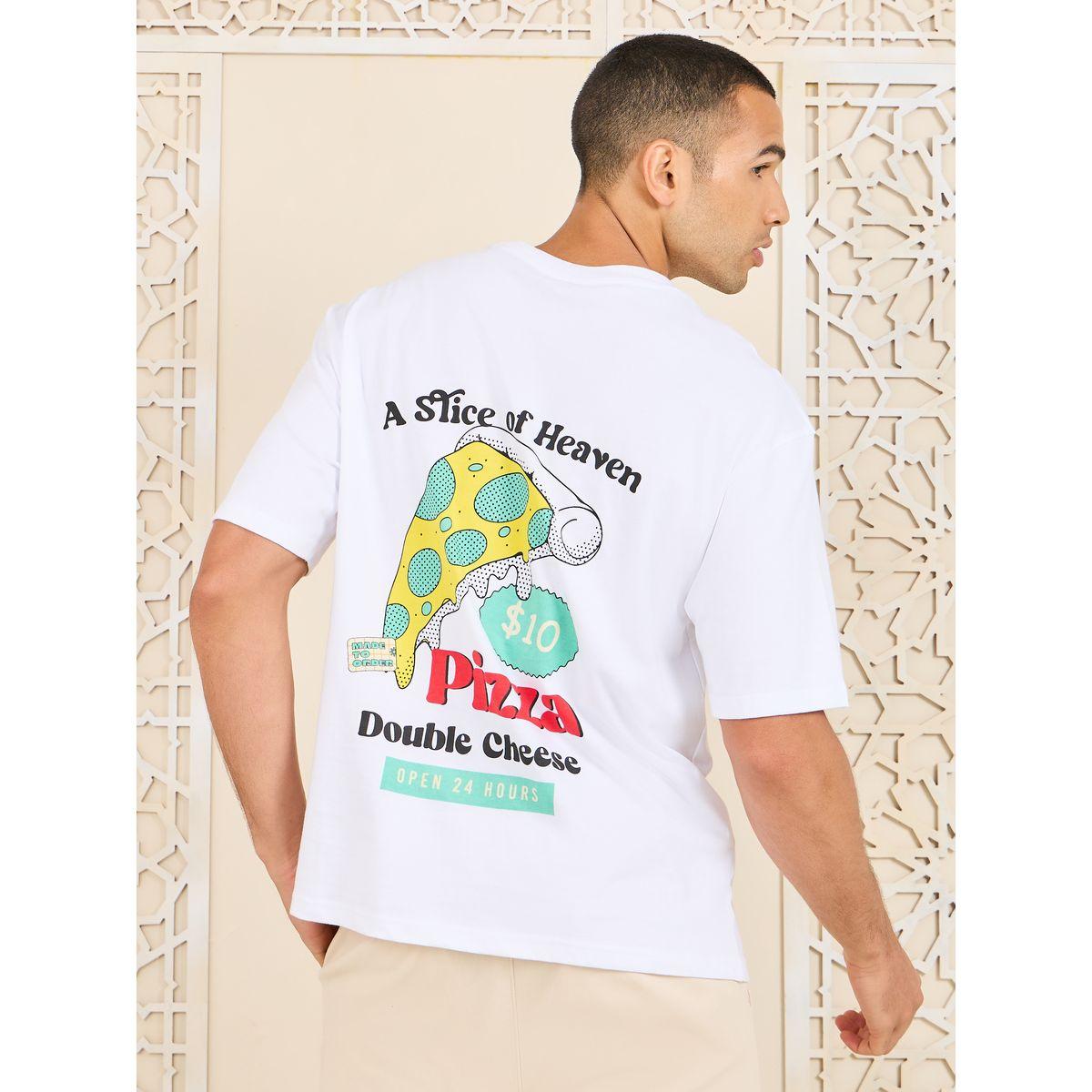 Styli Premium Oversized Front & Back Graphic Pizza Print Jersey T-shirt-men-clothing-tshirtsandpolos-tshirts-image-1