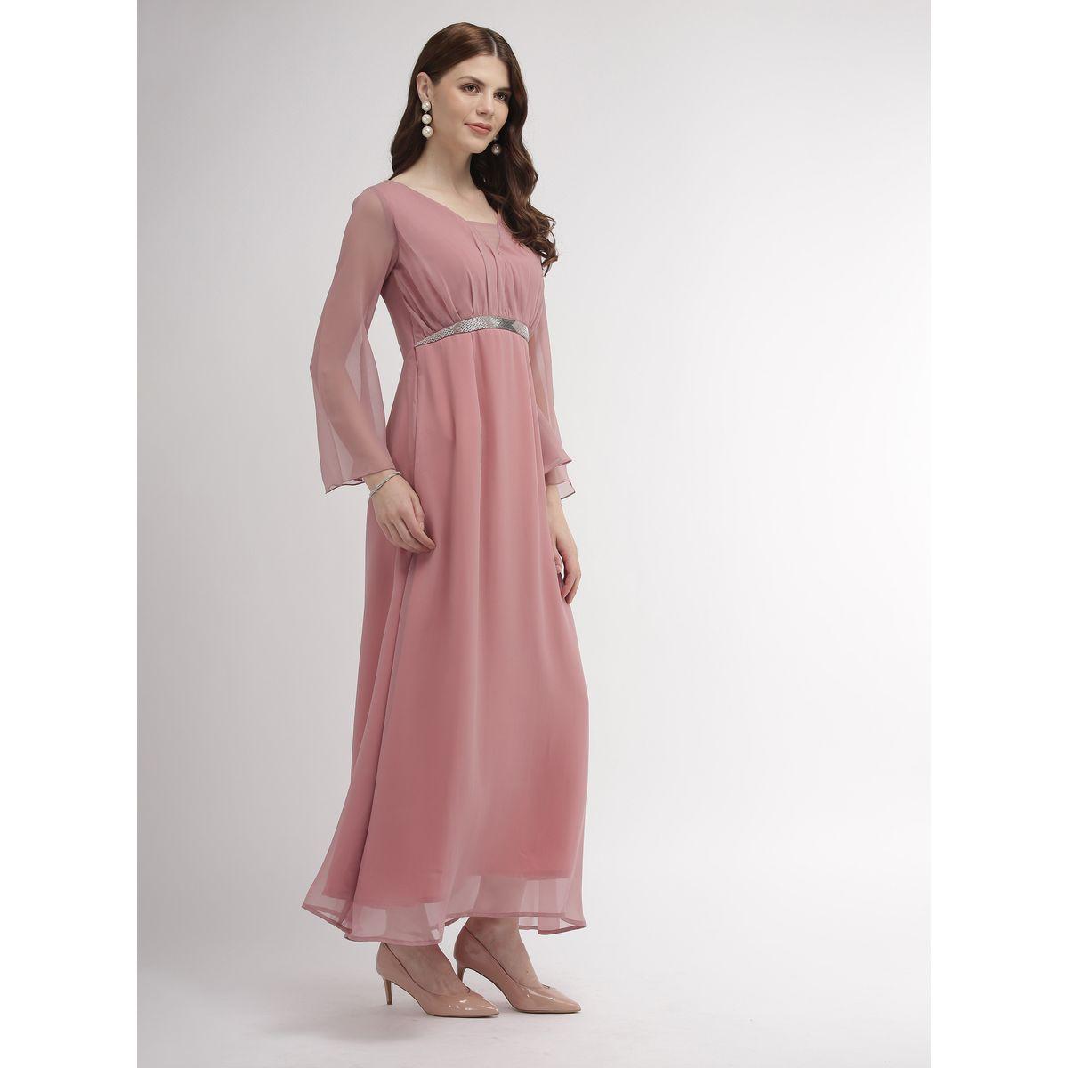 Mish X Styli  Embellished Waistband Bell Sleeve Maxi Dress-women-clothing-dresses-image-3