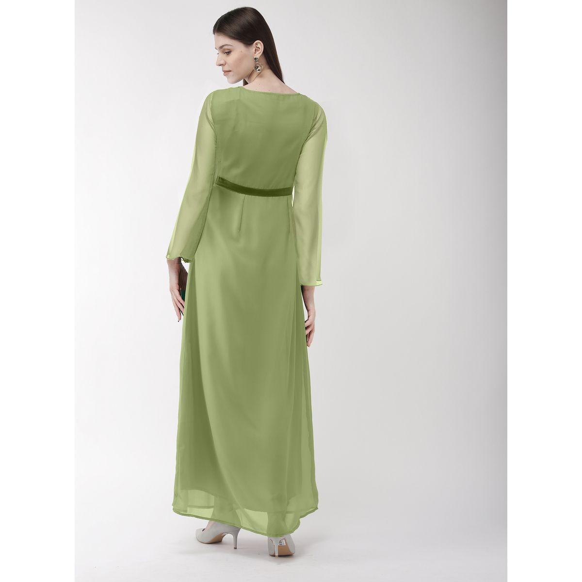 Mish X Styli  Satin Embellished Waist Detail Maxi Dress-women-clothing-dresses-image-2
