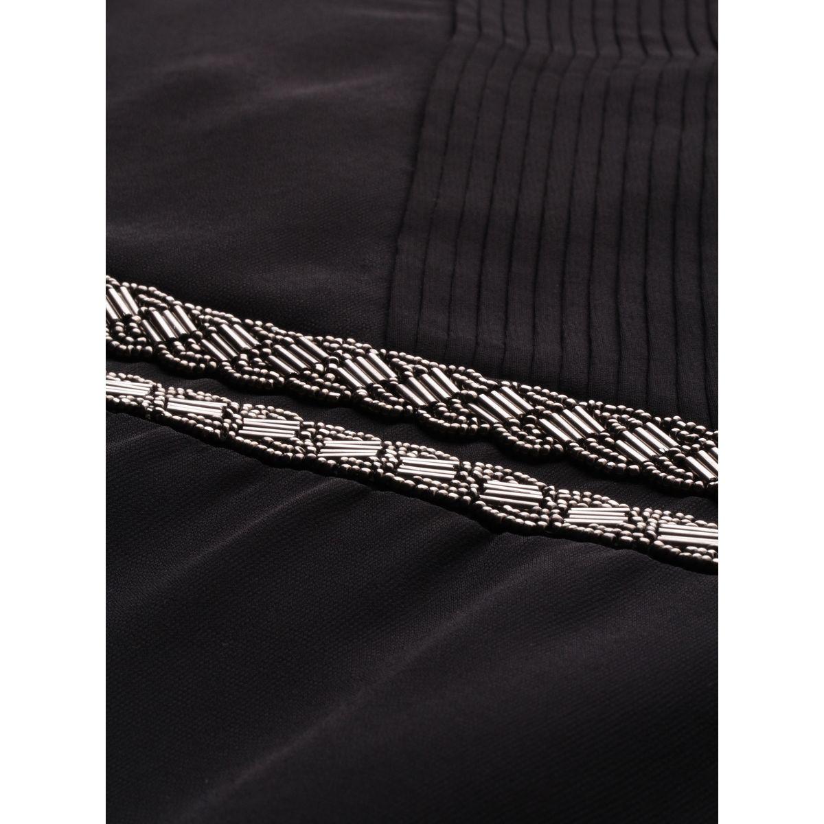 فستان طويل بأكمام كاب ميش × ستايلي-women-clothing-dresses-image-5
