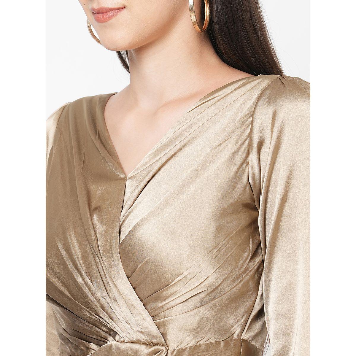 Fold Pleats Wrap Front Maxi Dress-women-clothing-dresses-image-3