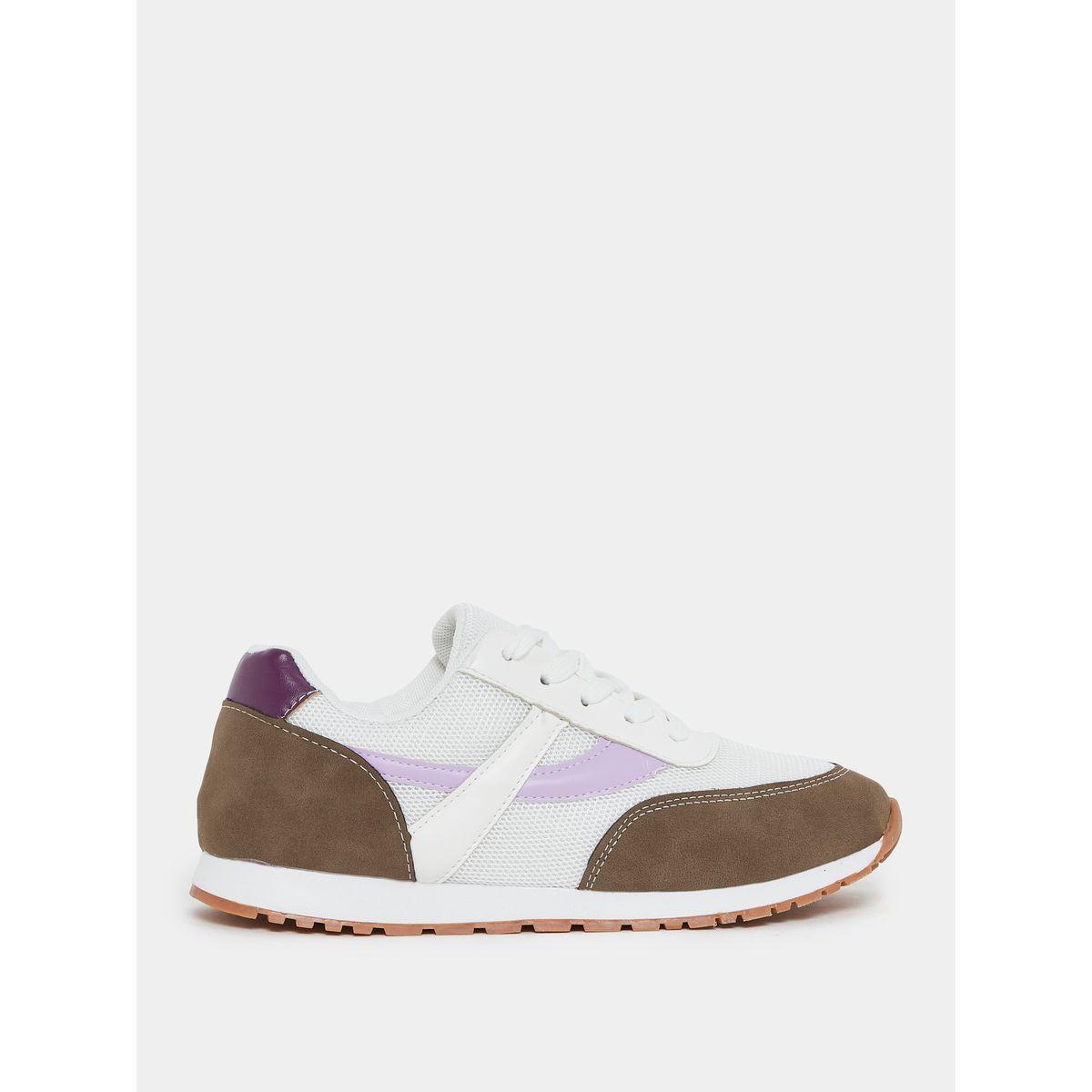 Styli Colorblock Lace Up Sneakers-women-shoes-sneakers-image-2