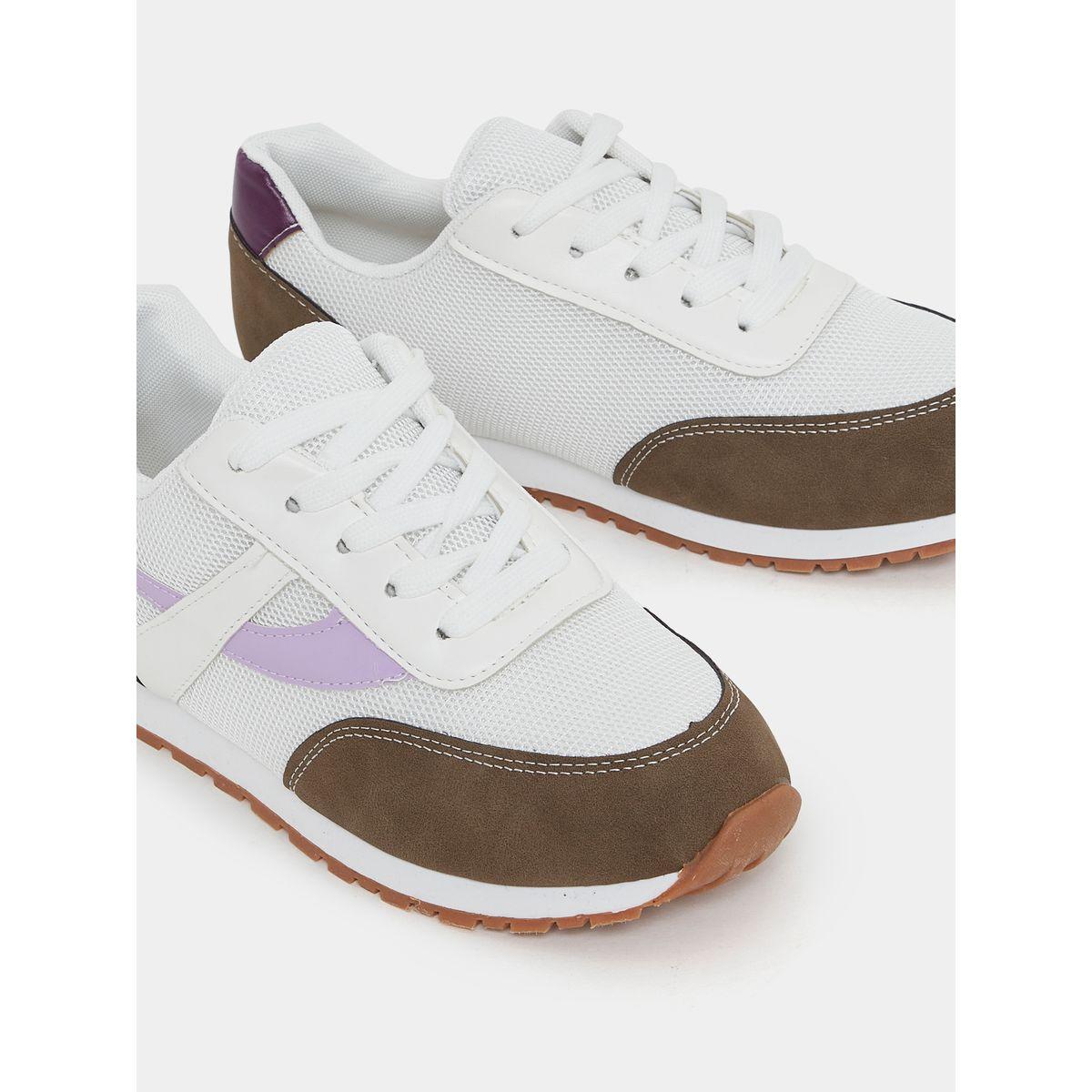 Styli Colorblock Lace Up Sneakers-women-shoes-sneakers-image-4