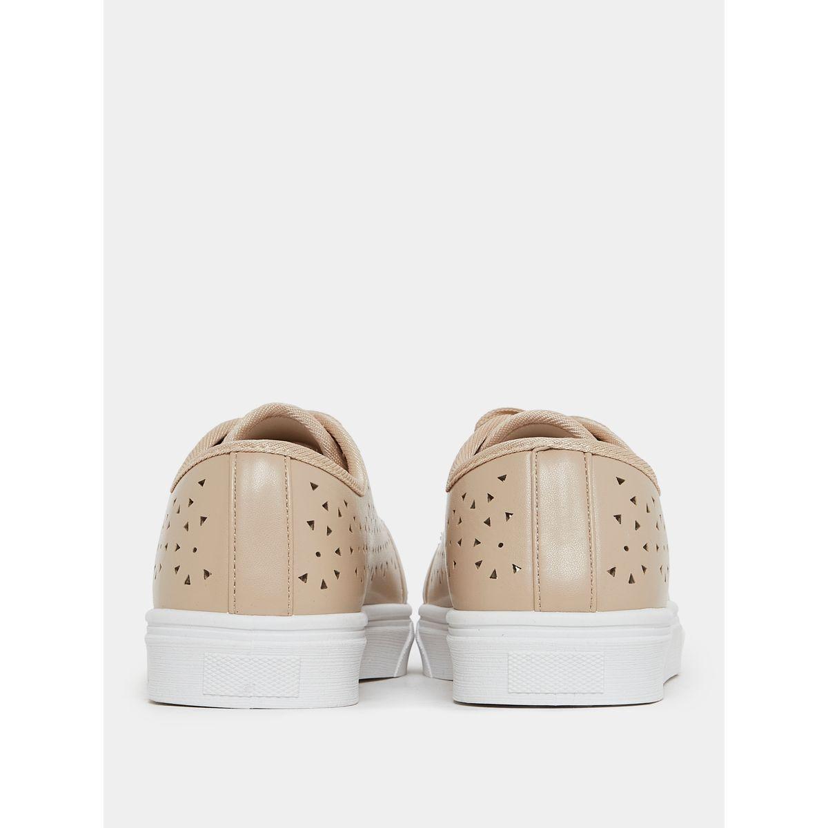 Styli Cutout Detail Lace Up Sneakers-women-shoes-loafersandmoccasins-image-5