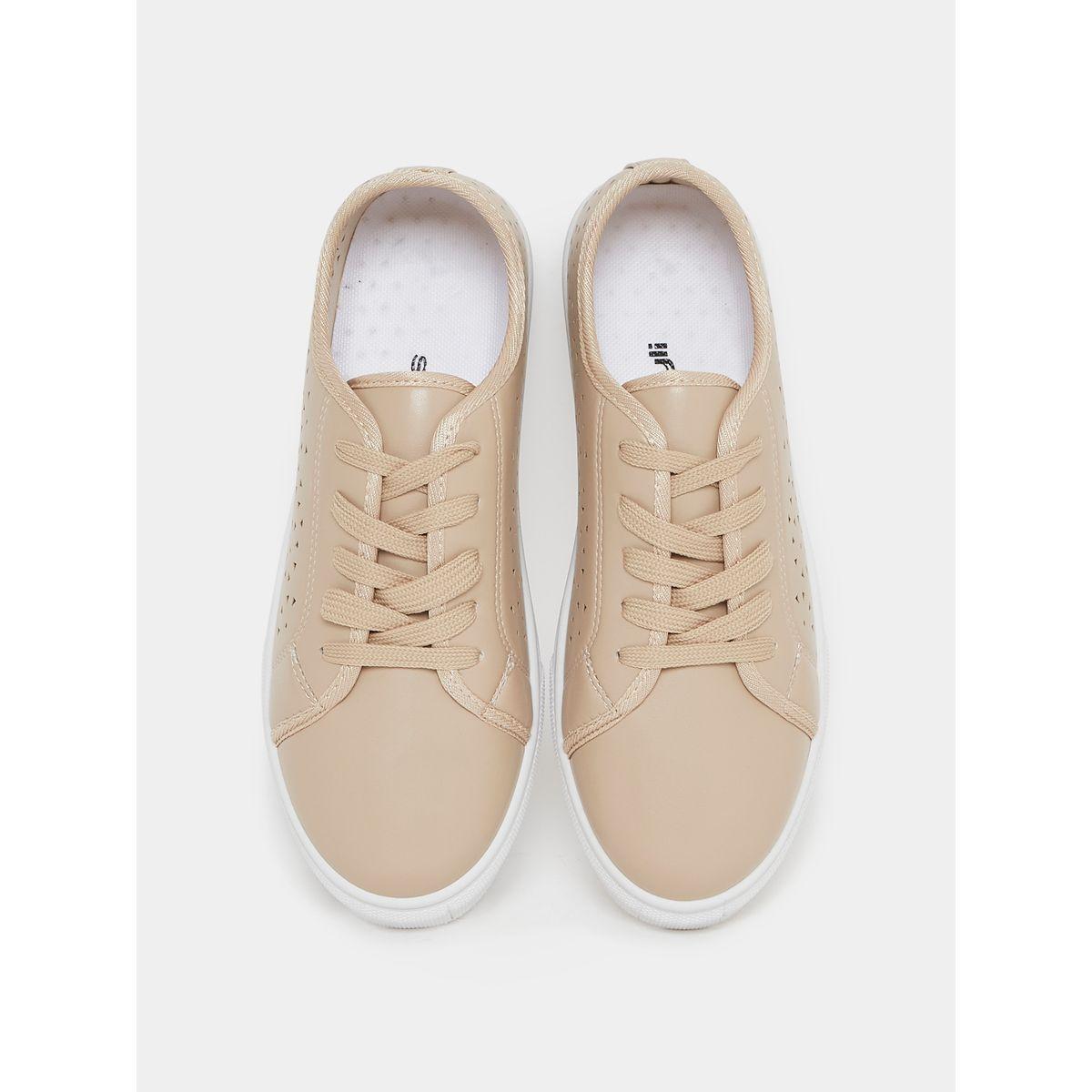 Styli Cutout Detail Lace Up Sneakers-women-shoes-loafersandmoccasins-image-6