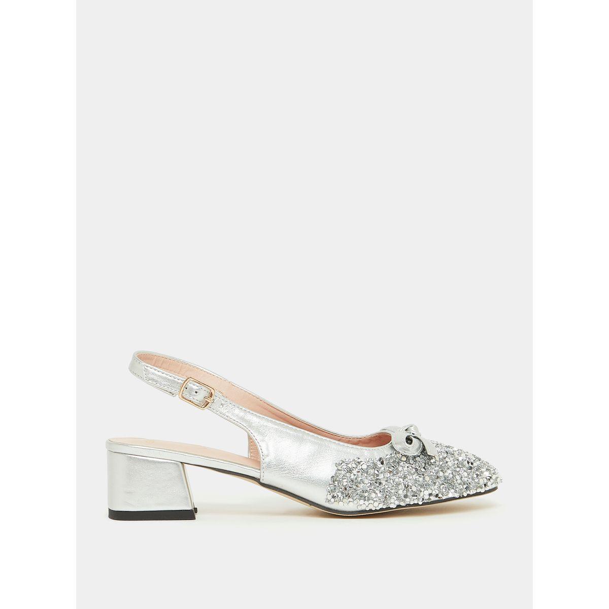 صندل بكعب سميك وسير خلفي مع إبزيم غلق-women-shoes-heels-image-2