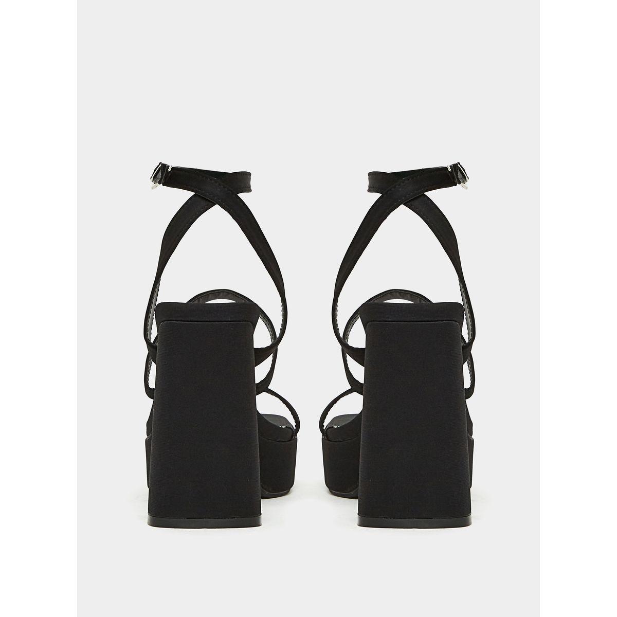 Styli Ankle Strap Platform Heel Sandals-women-shoes-heels-image-3