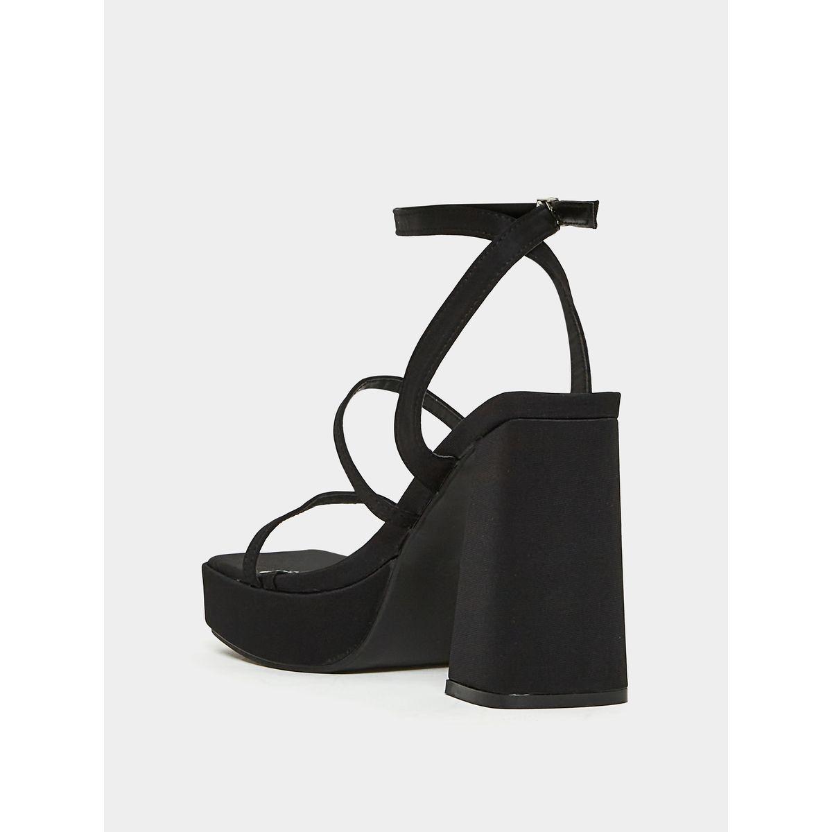 Styli Ankle Strap Platform Heel Sandals-women-shoes-heels-image-4
