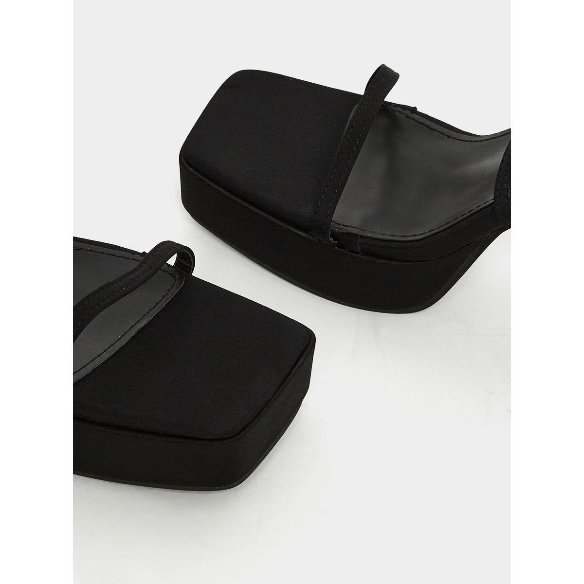 Styli Ankle Strap Platform Heel Sandals-women-shoes-heels-image-5