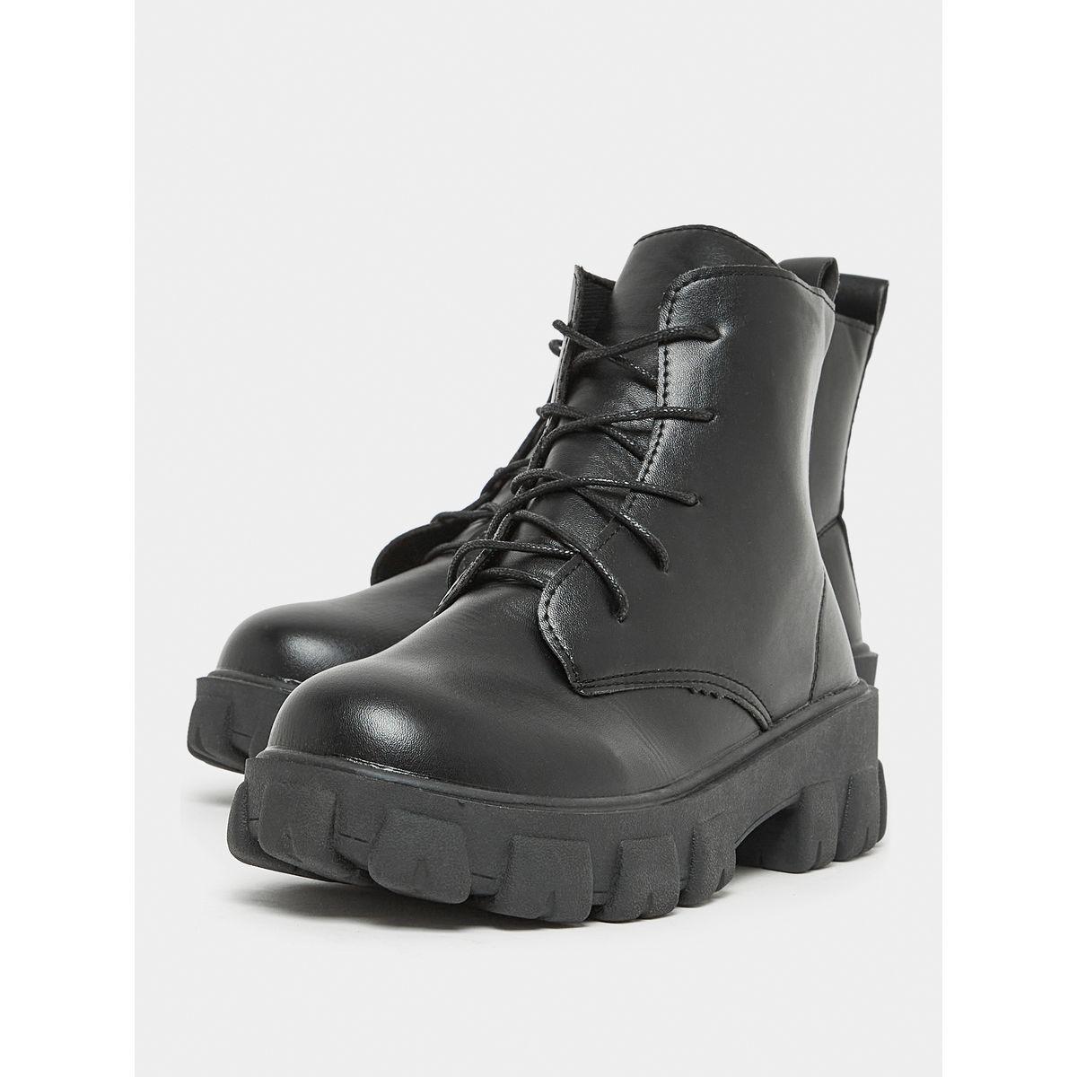 Styli Chunky Platform Lace Up Ankle Boots-women-shoes-boots-image-2