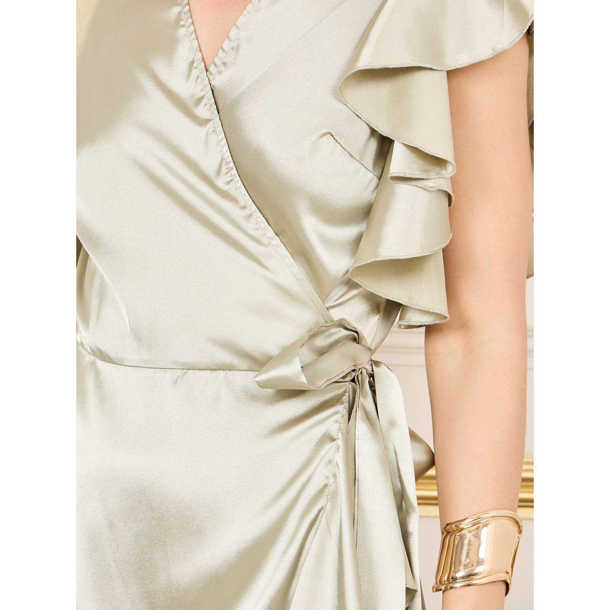 Styli Ruffle Detail Asymmetric Hem Wrap Midi Dress-women-clothing-dresses-image-3