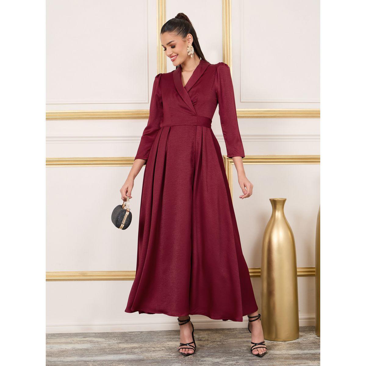 فستان طويل ساتان مع كسرات-women-clothing-dresses-image-4