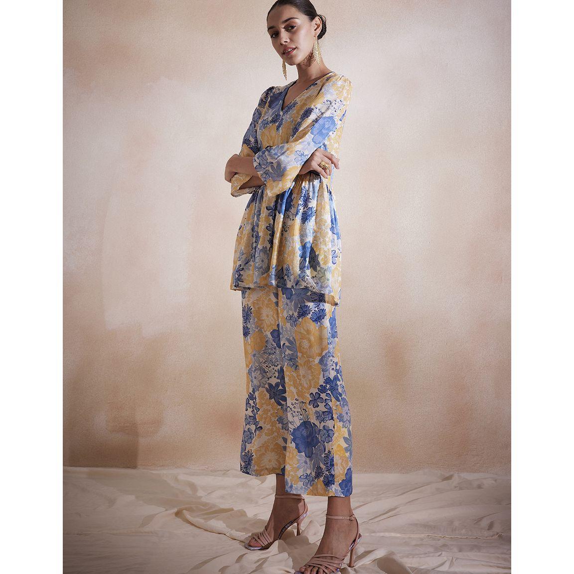 طقم منسق من ( بلوزة + بنطال ) فِميلا × ستايلي-women-clothing-coordsets-image-3