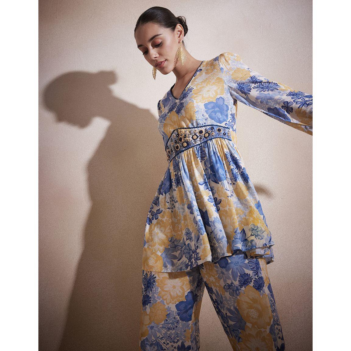 طقم منسق من ( بلوزة + بنطال ) فِميلا × ستايلي-women-clothing-coordsets-image-5