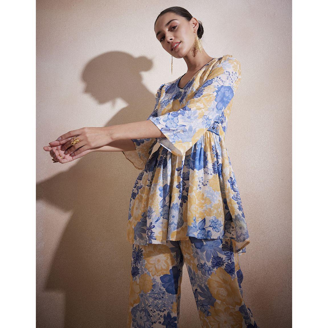 طقم منسق من ( بلوزة + بنطال ) فِميلا × ستايلي-women-clothing-coordsets-image-6