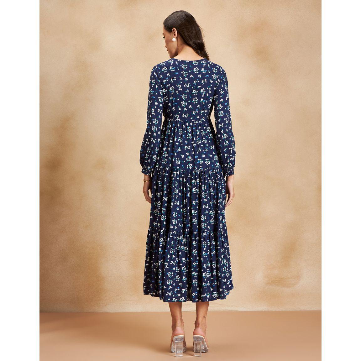 Femmella X Styli  Floral Print Wrap Maxi Dress-women-clothing-dresses-image-3