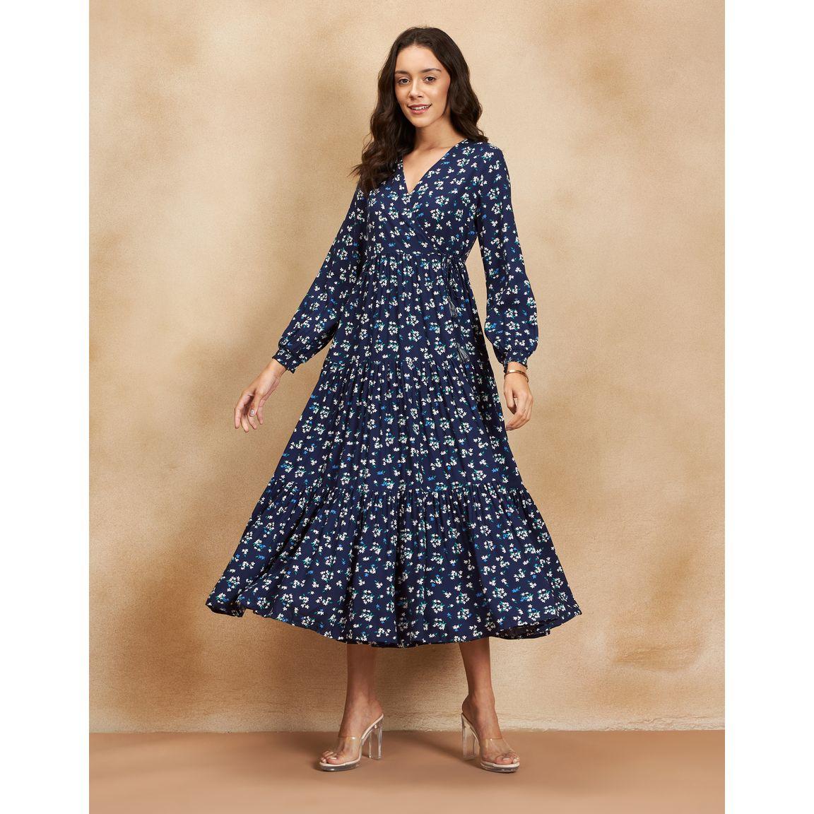 Femmella X Styli  Floral Print Wrap Maxi Dress-women-clothing-dresses-image-6