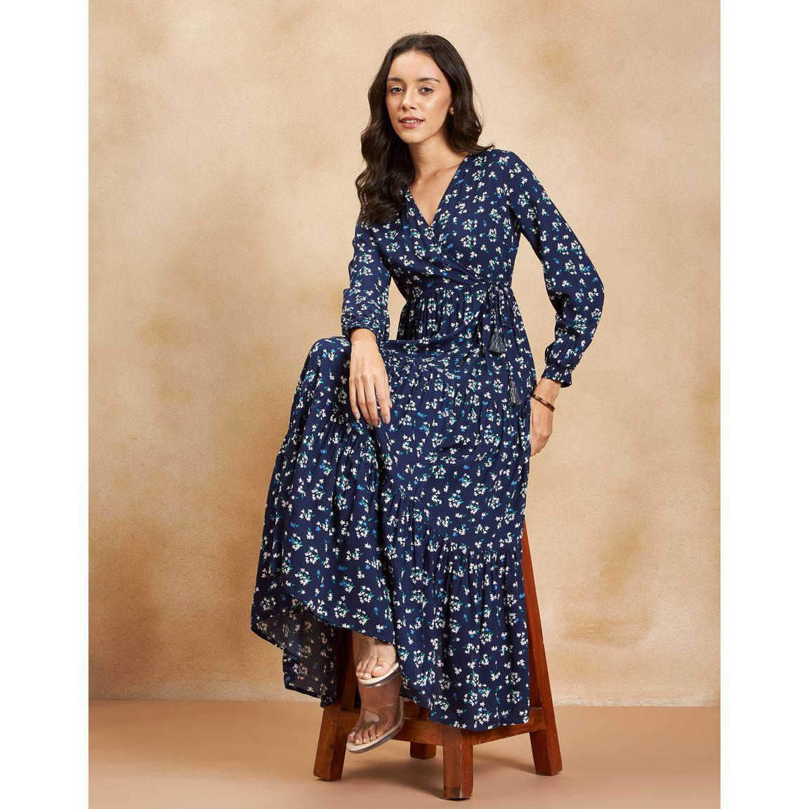 Femmella X Styli  Floral Print Wrap Maxi Dress-women-clothing-dresses-image-8