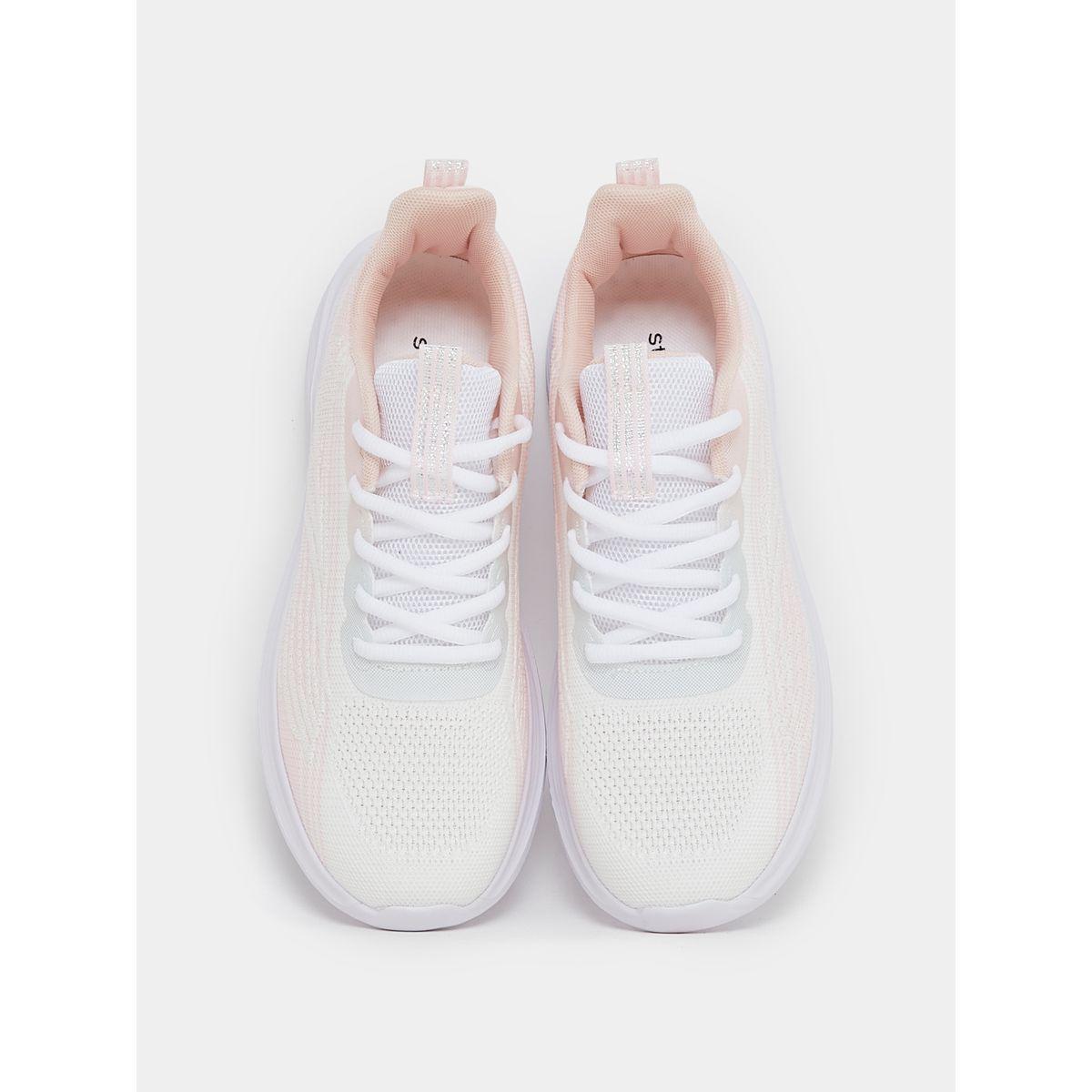Styli Textured Colorblock Lace Up Sneakers-women-shoes-sneakers-image-6