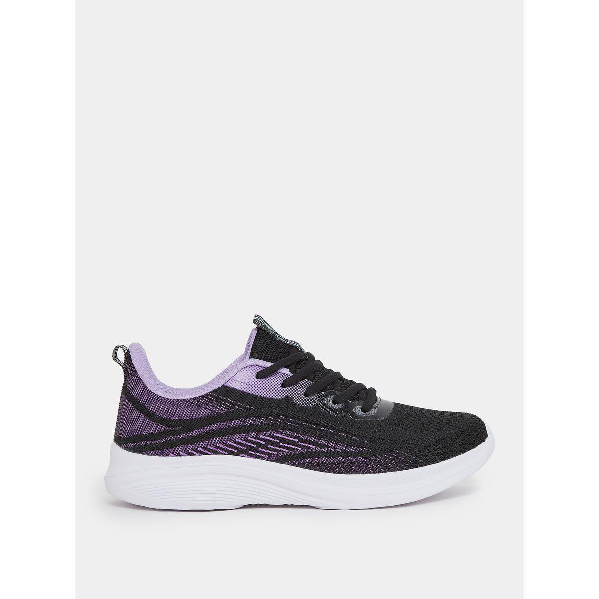 Styli Textured Lace Up Low Ankle Sneakers-women-shoes-sneakers-image-2