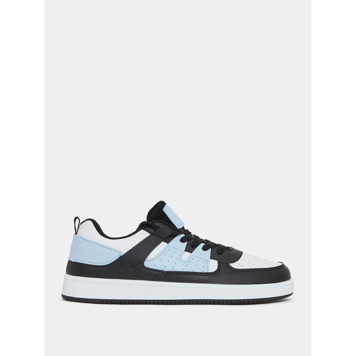 Styli Colorblock Stitch Detail Low Top Casual Shoes-women-shoes-sneakers-image-2