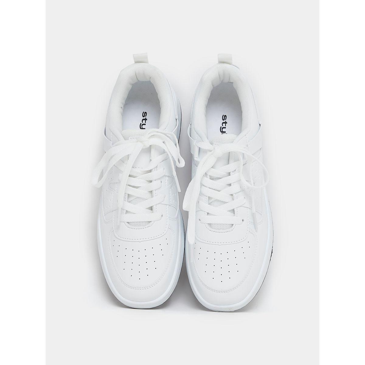 Styli Stitch Detail Low Top Casual Shoes-women-shoes-sneakers-image-6