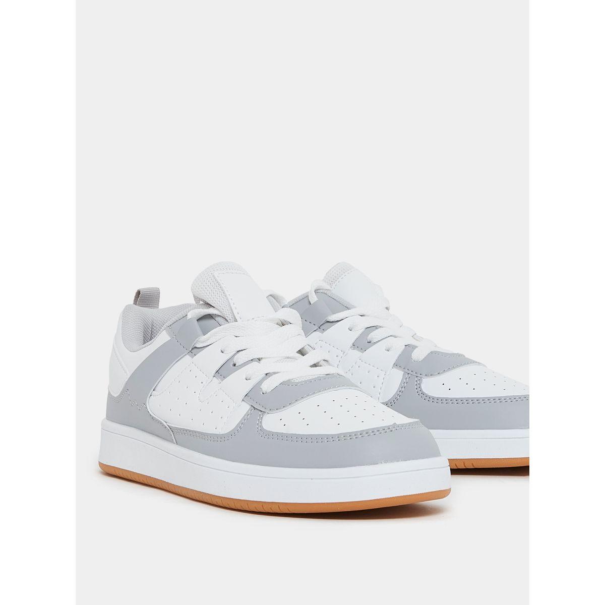 Styli Stitch Detail Low Top Casual Shoes-women-shoes-sneakers-image-4