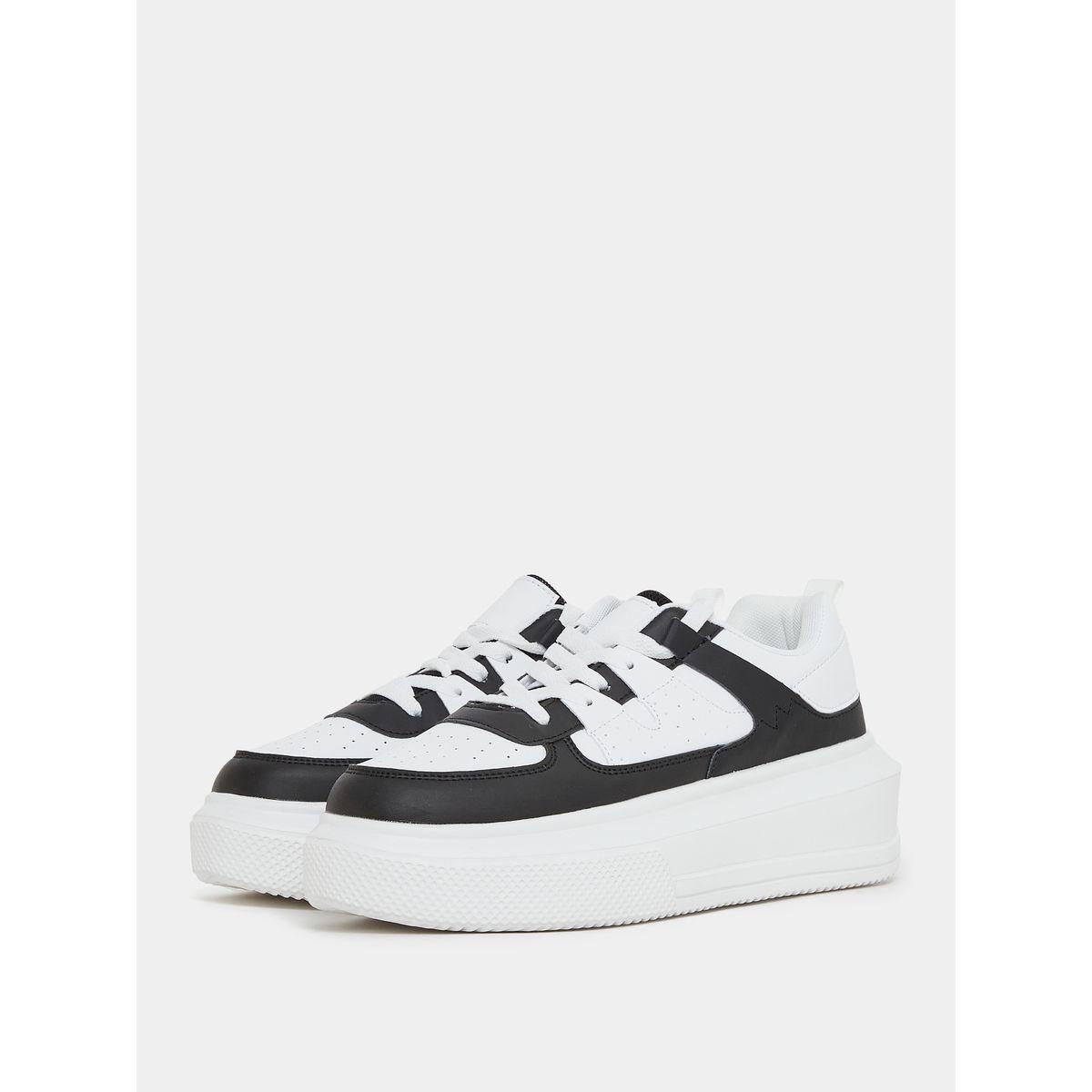 Styli Colorblock Platform Lace Up Shoes-women-shoes-sneakers-image-3