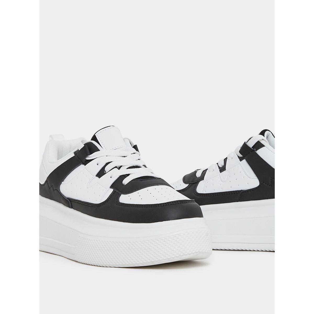 Styli Colorblock Platform Lace Up Shoes-women-shoes-sneakers-image-4