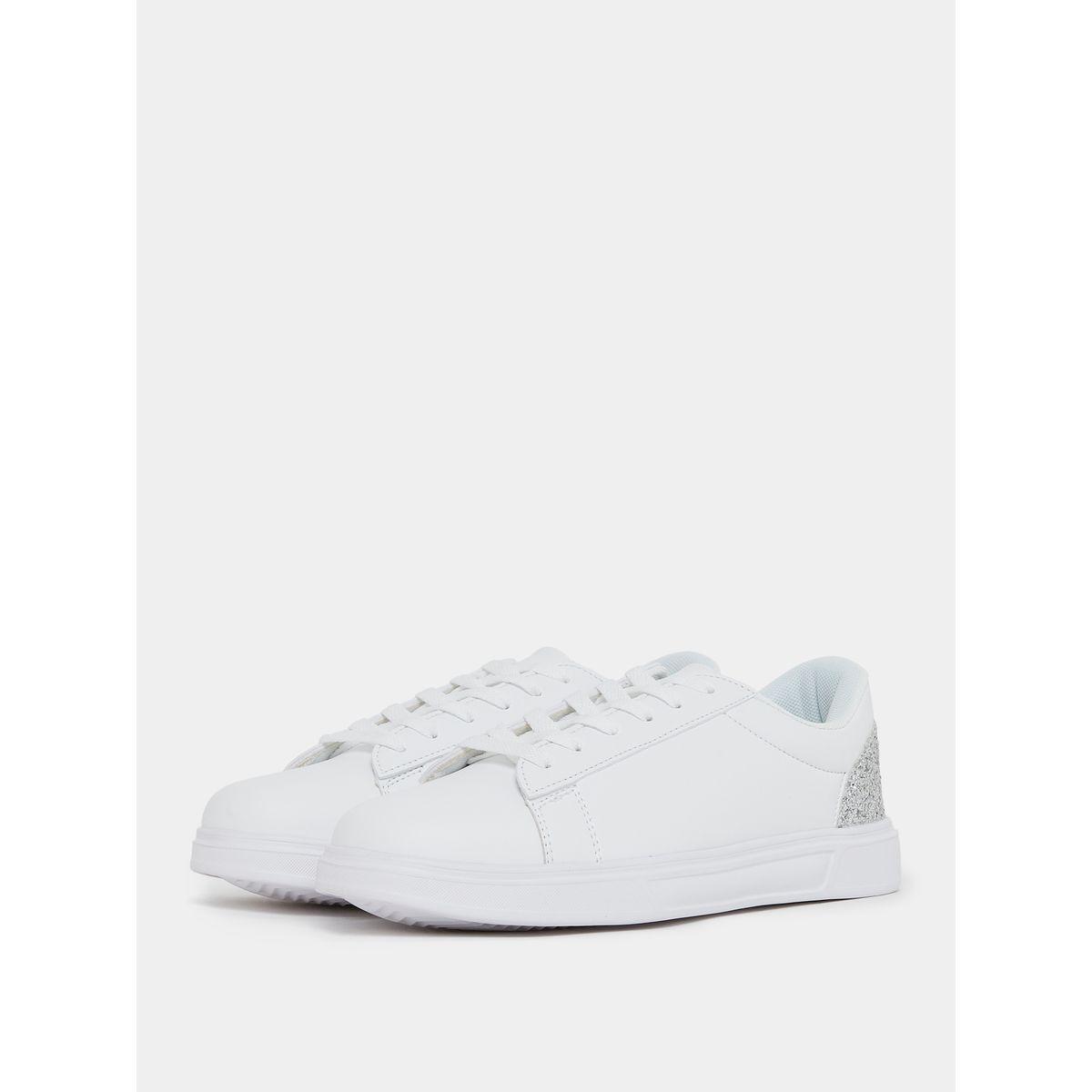 Styli Glitter Detail Lace Up Sneakers-women-shoes-sneakers-image-3