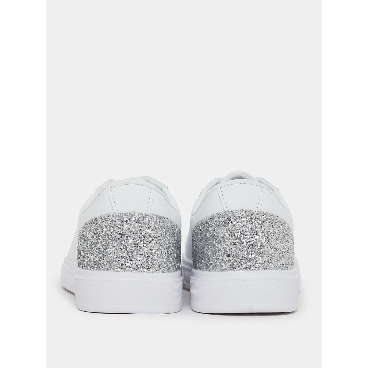 Styli Glitter Detail Lace Up Sneakers-women-shoes-sneakers-image-5