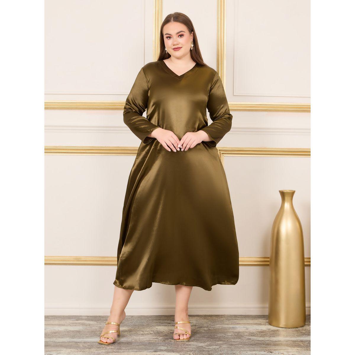 Maxim Creation X Styli  Plus Handwork Beaded Detail Belted Kaftan-women-arabicclothing-kaftan-image-3