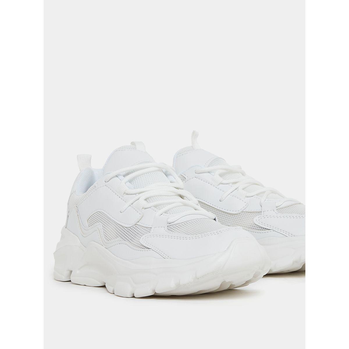 Styli Colorblock Lace Up Chunky Sneakers-women-shoes-sneakers-image-4
