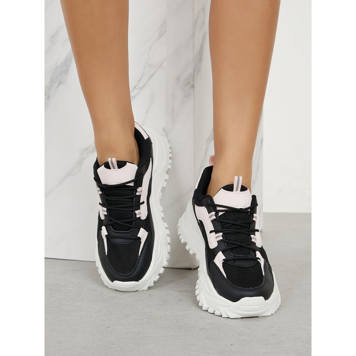 حذاء سنيكرز بنمط كتل الالوان-women-shoes-sneakers-image-1