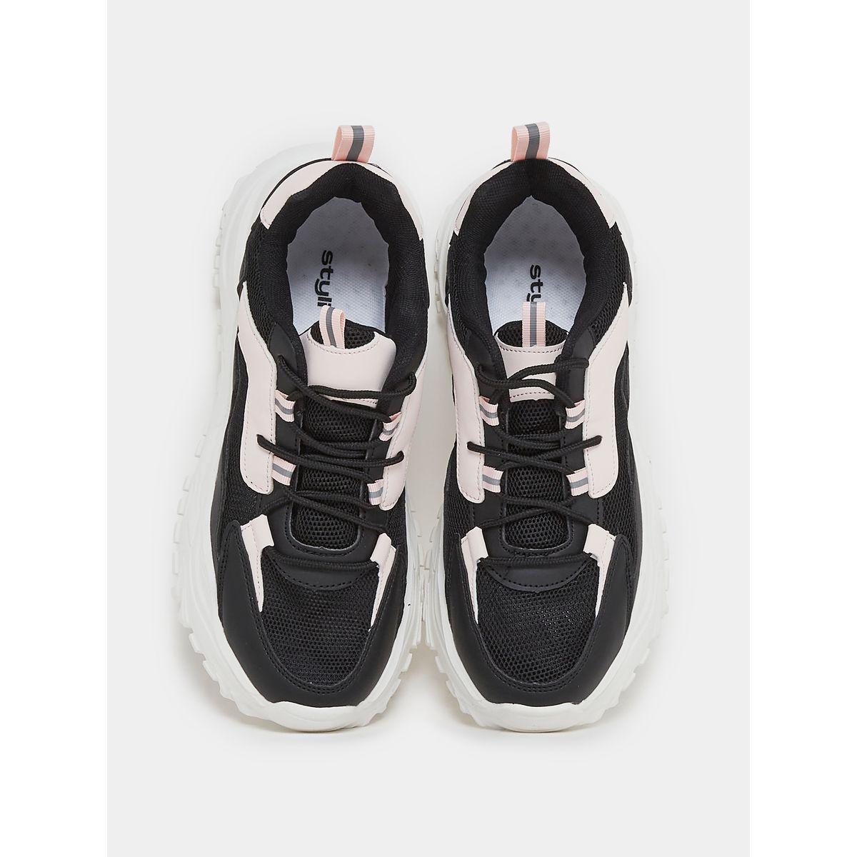 Styli Colorblock Chunky Lace Up Sneakers-women-shoes-sneakers-image-6
